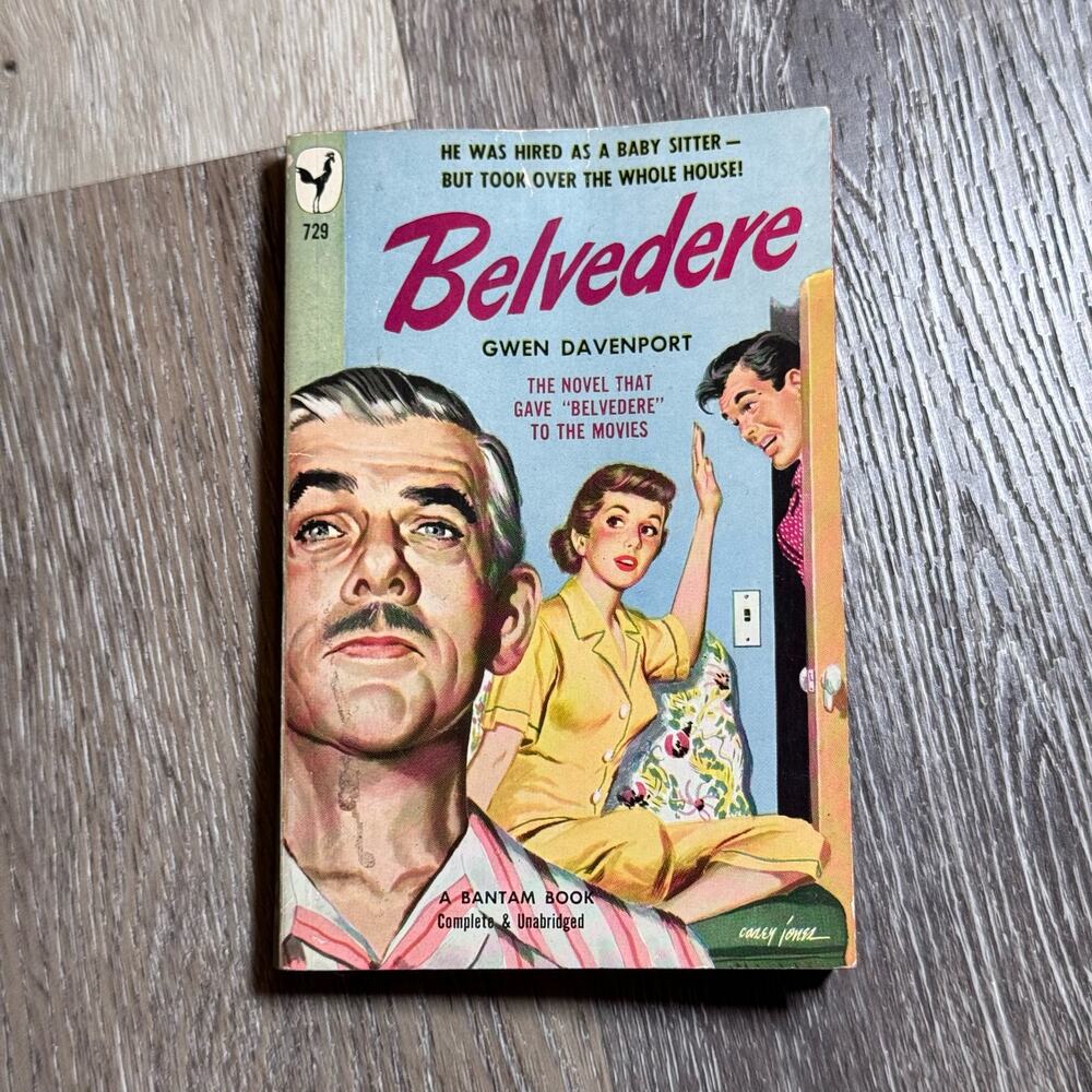 Vintage 1949 Belvedere By Gwen Davenport Paperback